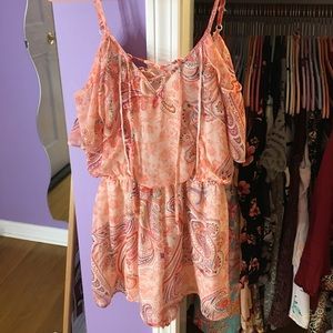 Coral Romper